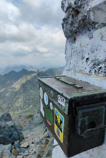 Kosovo trail - Note box